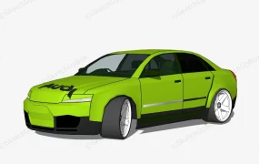 Audi RS3 Sedan Green