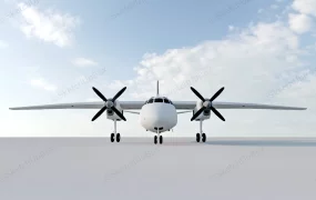 Twin Turboprop Cargo Aircraft