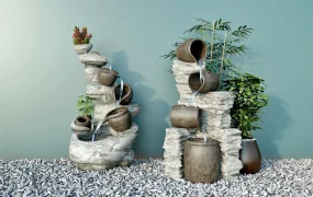 Zen Garden Pot Waterfall