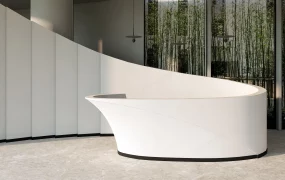 Spiral Reception Desk