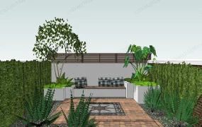 Small Space Backyard Idea