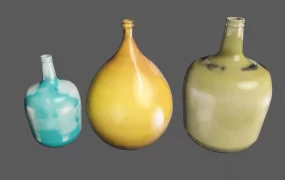 Colourful Glass Vases