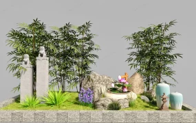 Raised Bed Zen Garden