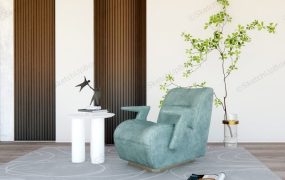 Accent Chair And Table Idea