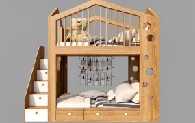 Solid Wood Bunk Beds