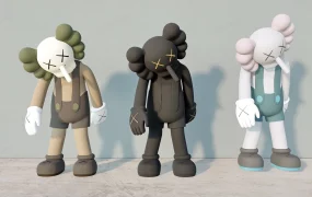 Kaws Small Lie Set