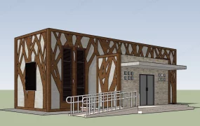 Public Washroom Exterior Design