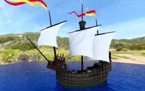 18th Century Sailboat