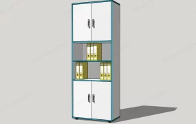 Steel Tall Office Lockable Filing Cabinet