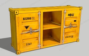 Rustic Industrial Tv Cabinet