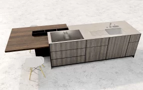 Kitchen Island Table Combo