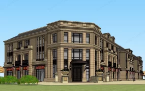 Retail Building Exterior