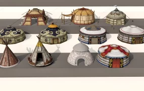 Mongolian Yurt Homes