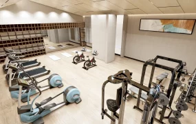 Modern Hotel Fitness Center & Gym Equipment