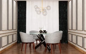 Glass Dining Room Set