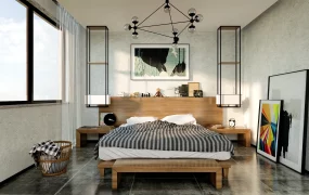Organic Modern Bedroom
