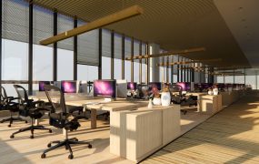 Modern Office Interior Design Workspace