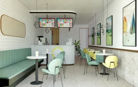 Tea & Coffee Shop Design