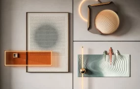 Modern Wall Decoration Arrangement