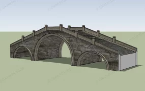Old Stone Arch Pedestrian Bridge