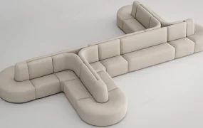 Large Contemporary Modular Sofa