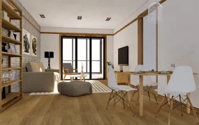 Modern Rustic Living Room Idea