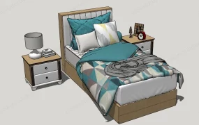 Modern Single Bedroom Set