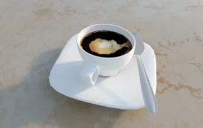 Cup Of Black Coffee