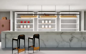Contemporary Home Bar Design