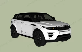 White Range Rover Sport