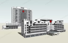 Modern Hospital Exterior Design