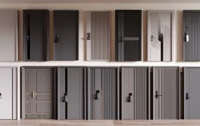 Collection Of 14 Modern Security Front Doors
