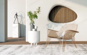 Acrylic Lounge Chair