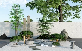 Small Chinese Zen Garden
