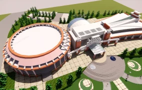 Modern Museum Exterior