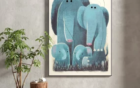 Art Deco Accent Wall