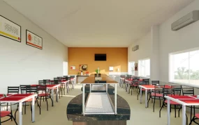 Corporate Restaurant Interior