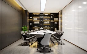Modern Corporate Boardroom