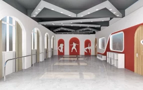 Dance Studio Interior Design