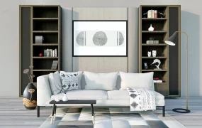 Living Room Sofa Reading Nook