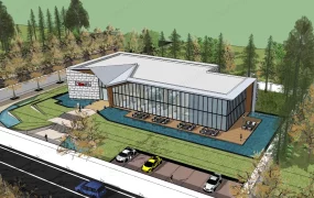 Modern Architecture Clubhouse