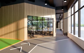 Office Fitness Center Design Ideas