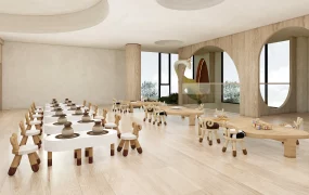 Kindergarten Arts And Crafts Room