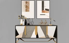 Entryway Console Cabinet