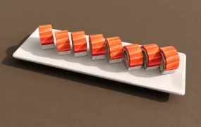 Salmon Sushi Rolls
