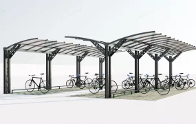Public Space Cycle Shelter