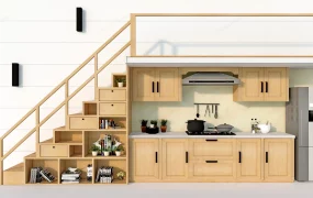 Under Stairs Kitchen Design