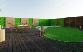 Front Yard Garden Design Idea