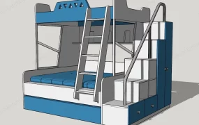 Twin Over Full Bunk Bed System