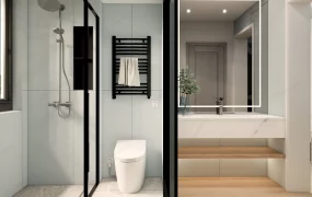 Wet And Dry Bathroom Design
